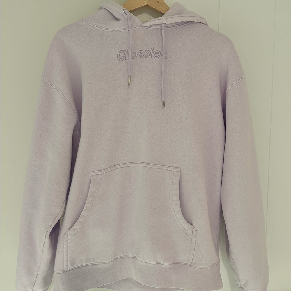 Glossier Soft Lilac Sweatshirt